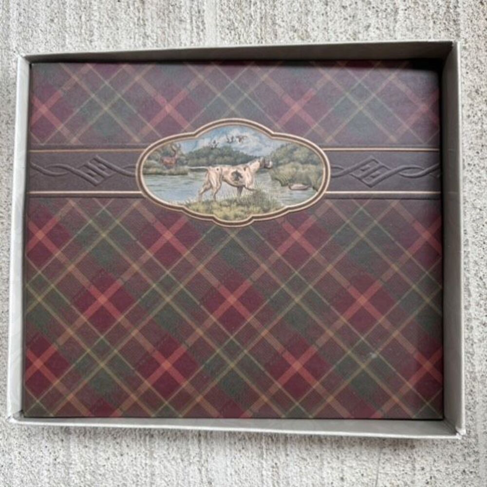 K&Company Bird Dog Hunting 6”x6” Photo Album In Original Box